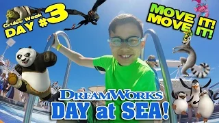 I LIKE TO MOVE IT MOVE IT!!! Dreamworks Parade at Sea! [CRUISE WEEK DAY 3]