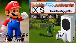 Dolphin standalone emulator Retail mode xbox Series S/X -install+ setup guide