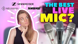 THE BEST LIVE MIC? Neumann KMS105 VS Sennheiser E965 VS Shure KSM8  | Sound Comparison