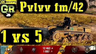 World of Tanks Pvlvv fm/42 Replay - 6 Kills 0.8K DMG(Patch 1.4.0)