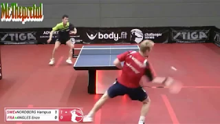Table Tennis Challenger Series 2018 - Enzo Angles Vs Hampus Nordberg -