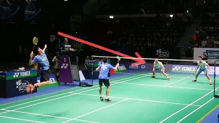 Powerful Jumping Smash! | Goh V Shem/Tan Wee Kiong vs Lee Yang/Wang Chi Lin Jeunesse Cup Nice Angle