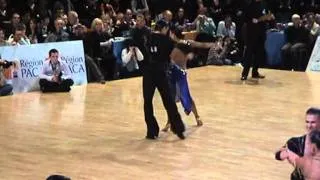 Roman Kovgan & Marina Sergeeva. IDSF World Youth Latin. France 2008. Semifinal. Cha-cha