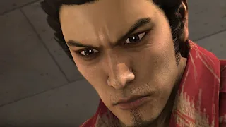 Kiryu chops onions in slow motion but it's actually real-time