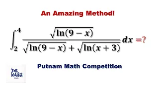 A method makes difficult Putnam contest integral problem simple | Calculus