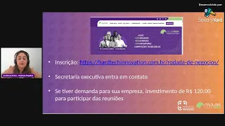 HardTalks – Sebrae: 6ª Rodada de Negócios Multissetorial Itajubá HardTech | Andresa Paes