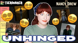 Ranking the most unhinged things in the Nancy Drew games (tier list)