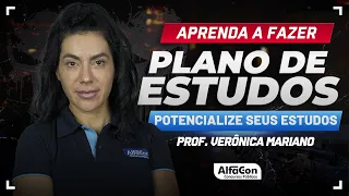 Aprenda a Elaborar um Plano de Estudos que Me Levou á Aprovação!  -  AlfaCon