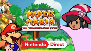 Reacting to THAT Nintendo Direct + Paper Mario TTYD Switch Discussion and Other Direct News