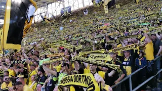 25.000 Dortmund Fans Südtribüne singen YOU'LL NEVER WALK ALONE I Bundesliga vs. Mainz 2023