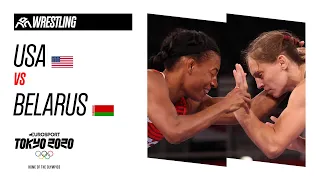 USA vs BELARUS | Women's Freestyle Wrestling 53kg - Bronze - Highlights | Olympic Games - Tokyo 2020