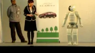 Honda Asimo robot dances
