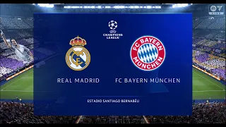 EA Sports Fc24 | Real Madrid VS Bayern Munich (gameplay)  Semi Final Uefa Champions League | Ps4 pro