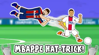 🔥MBAPPE vs BARCA!🔥 (Hat-Trick Barcelona 1-4 PSG Champions League 2021 Goals Highlights)