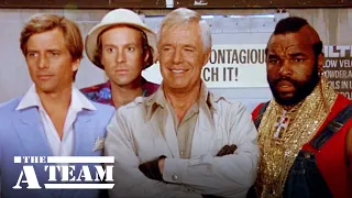 The A-Team Fight Gangsters at a Holiday Resort | The A-Team