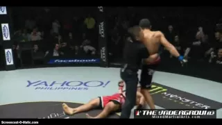 Holy F@$%ing flying knee into a soccer kick at ONE FC 23