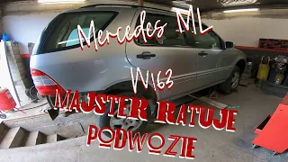 Konserwacja podwozia jak wykonać prawidłowo Mercedes ML W163