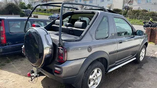 Landrover Freelander 1,3 door Goes Topless,removing the roof rack and hardtop guide