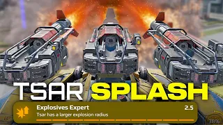 YES! Tsar Rockets Are Finally GOOD... Splash Damage King Now Goes Through Shields | War Robots