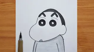 How to Draw Shin-Chan | Crayon Shin-Chan step by step | easy drawing for beginners