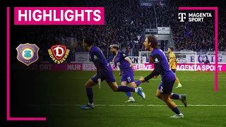 FC Erzgebirge Aue - Dynamo Dresden | Highlights 3. Liga | MAGENTA SPORT