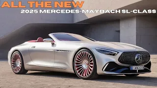 "Experience the Future of Luxury: 2025 Mercedes-Maybach SL-Class Revealed!"