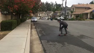 OLLIE UP A CURB