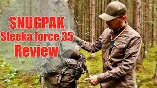 Bushcraft backpack review - Snugpak sleeka force 35