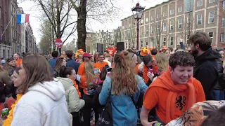 King's Day 2023 Amsterdam Netherlands UHD 4K 60FPS kings day