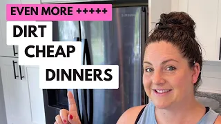 Less than $1 Per Serving! Dirt Cheap Dinners | Poverty Dinners