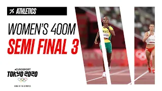 Women’s 400M Semi Final 3 - ATHLETICS | Highlights | Olympic Games - Tokyo 2020