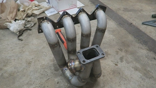First Turbo Manifold I Have Ever Made