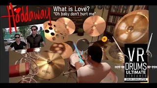 Haddaway - What is Love Drum Cover in VR Drums Ultimate Streamer #vr