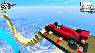 Hardest F1 CAR Parkour 100.000% Chappri Players Cannot Win in GTA 5!