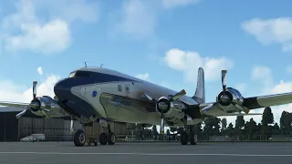 First look (in a long time) at the PMDG Douglas DC-6 in Microsoft Flight Simulator