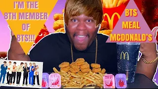 🇰🇷🎵BTS MEAL FROM MCDONALDS | MCNUGGETS | FRIES | CAJUN & SWEET CHILI SAUCES REVIEW