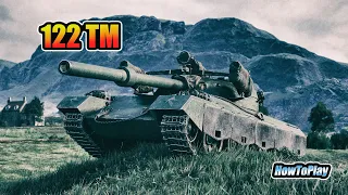 122 TM - 5 Frags 7K Damage - Many like! - World Of Tanks