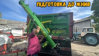 ⛔ Готуємось сезону🌾 Ставимо БОРТ ГАЛТЕХ з Протруювачем зерна на Причіп КАМАЗ 🇺🇦Частина 1