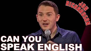 Jon Can't Say The Word Onion | JON RICHARDSON