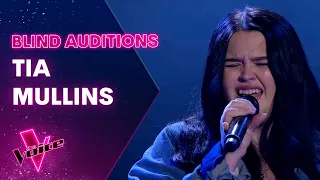 The Blind Auditions: Tia Mullins sings We Don't Have to Take our Clothes Off by Ella Eyre