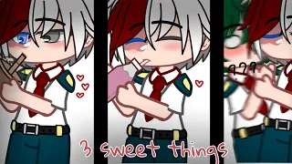 '3 favourite sweets?'😋 // TdDk💕 // mha|bnha //