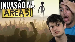 Vão INVADIR a AREA 51 !? - Entenda o caso