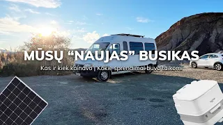 Mūsų "naujas" Busikas | Kas ir kiek kainavo | Kokie sprendimai buvo taikomi | Kodėl ne kemperis?