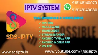 SDS-IPTV  (Intro to IPTV system )