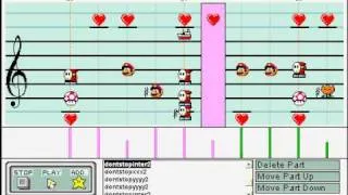 Don't Stop til You Get Enough by Michael Jackson on Mario Paint Composer / Karaoke (Original)