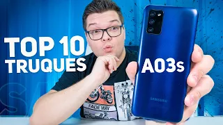 Galaxy A03s - TOP 10 DICAS & TRUQUES