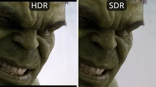 The Avengers HDR vs SDR Comparison