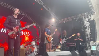 The Mysterines - Hung Up (Live Newcastle Times Square 07.08.2022)