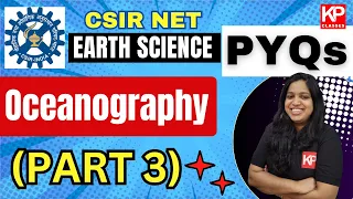 Earth Science Previous Year Paper Analysis (Part 3)🎯 | CSIR NET June 2024 | Oceanography