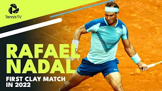 Rafa Nadal's First Clay Court Match Of 2022 Vs Kecmanovic | Madrid 2022 Highlights